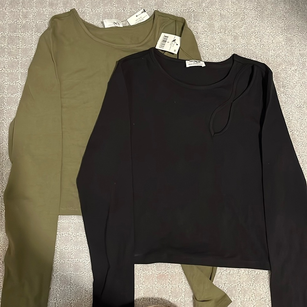Black and Green Longsleeve